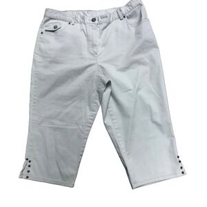 Hearts of Palm Women's  Tan Capri pants SZ 10‎